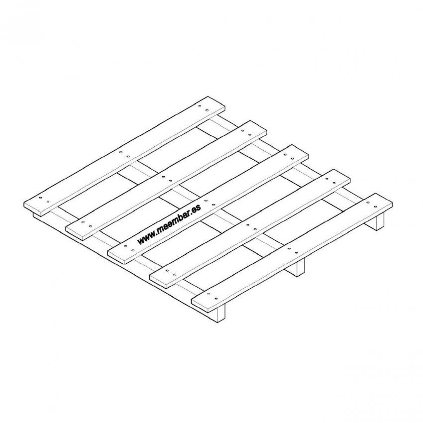 Palet de 1.000x1.000 mm.